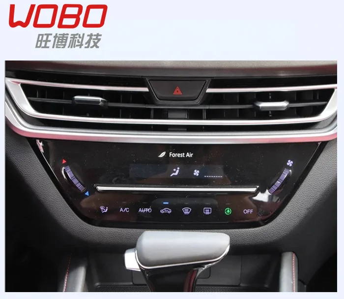 Customized Automotive Protective Gover Glass 3d Printing Waterproof Control Panel