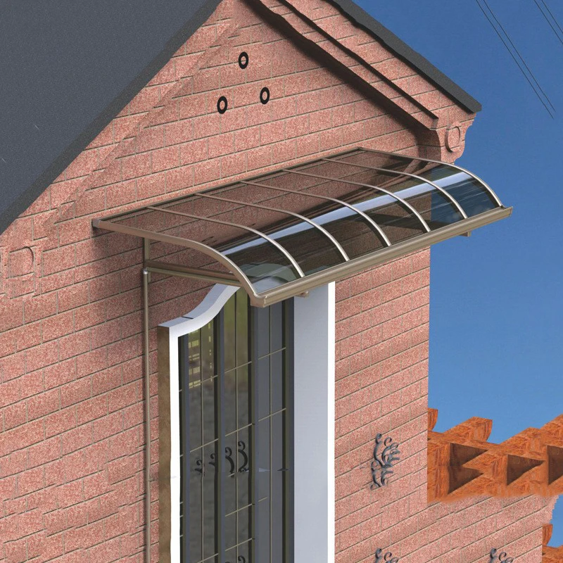Outdoor Polycarbonate Roofs Awnings Patio Garden Cover Aluminum Roof Awning Terrace Canopy