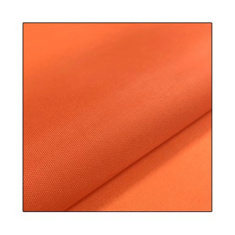 Various Color 150cm Width 210d Oxford Cloth Orange Plain Encryption Fabric Car Cover Boat Cover Swing Cover Material