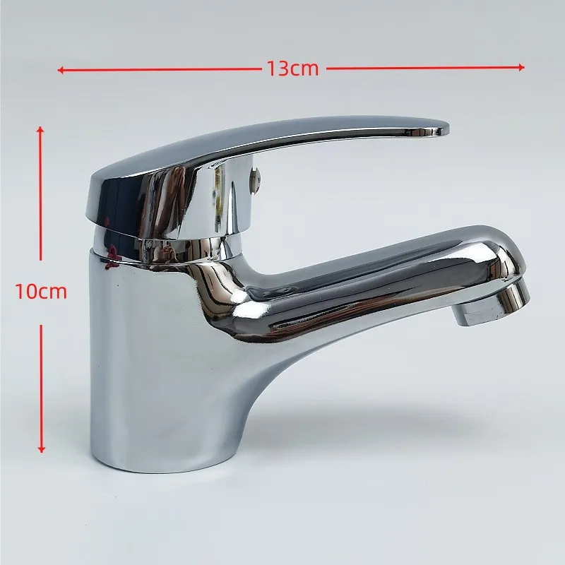 Foreign trade alloy horseshoe single hole hot and cold basin faucet washbasin toilet mixing valve