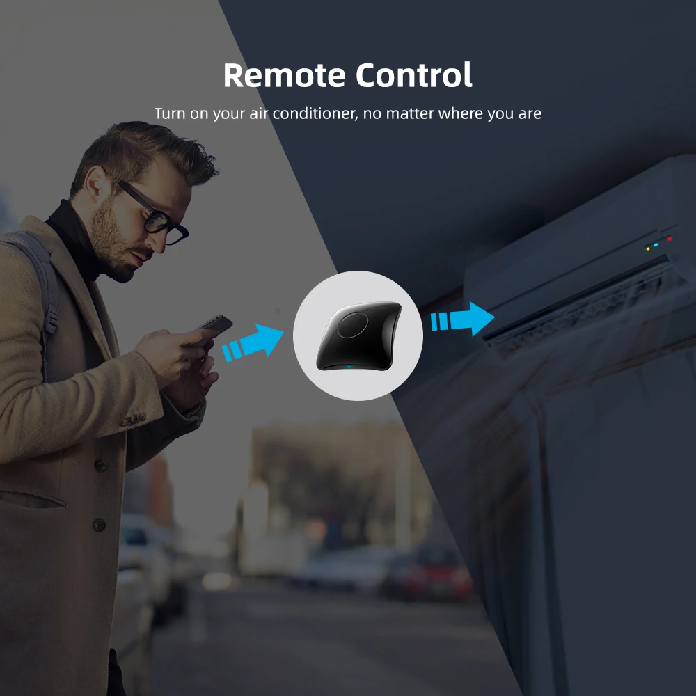 Пульт дистанционного управления Broadlink с голосовым управлением и поддержкой Alexa Google Aid