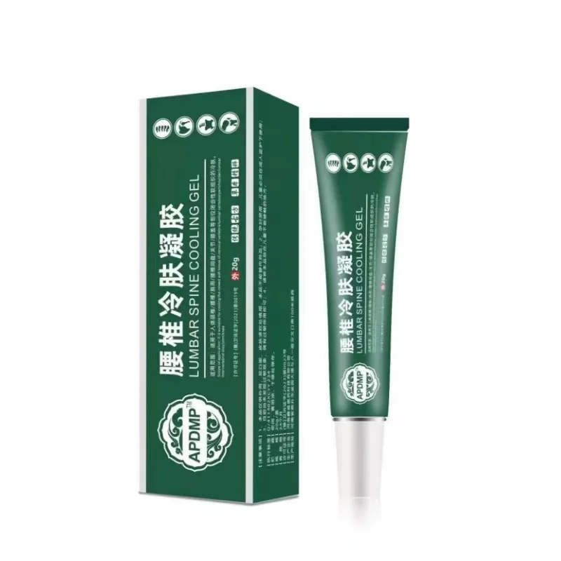 Customized OEM Unguent Paper Box Packaging Product Carton Lumbar Spine Cold Compress Gel