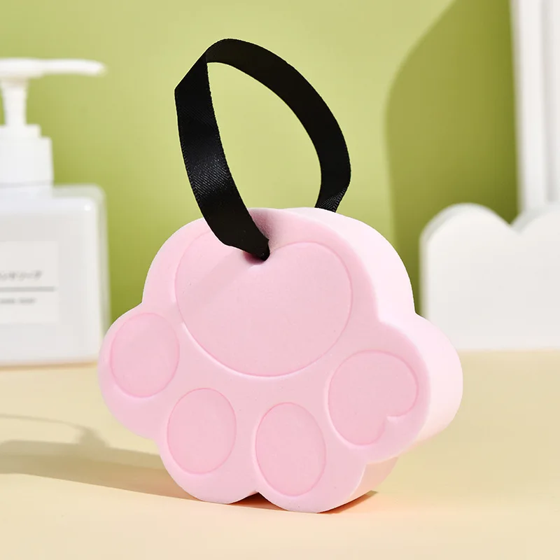 Soft cute Shaped Back Scrubber Shower Sponge Body Cleaning Balls Bath Brushes Kids Children Shower Balls