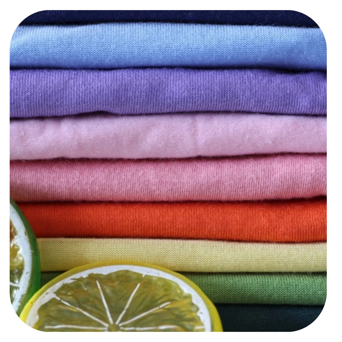 MY Hot Selling 100% Polyester 32S  Spun Single Jersey  Fabric Polyester Knitting Factory Cotton-Like  Fabric For T-shirts