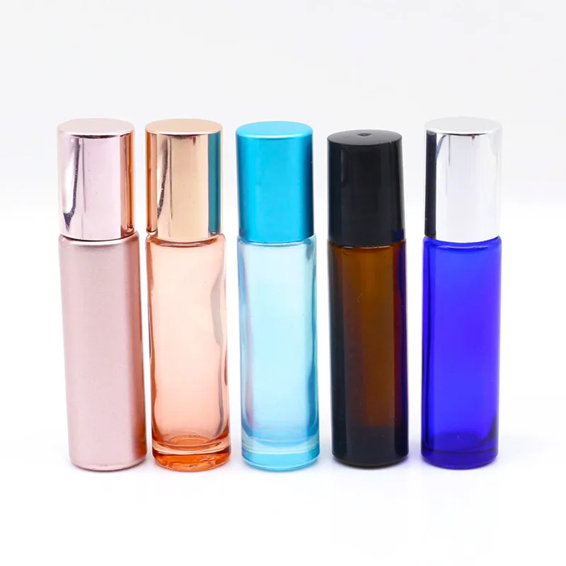 5ml 10ml 15ml glass roll on bottle/cosmetics packaging containers/roll on glass bottle