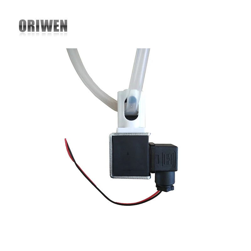 
Larger Tube Size ID12mm OD15mm Normally Closed 12VDC NC Solenoid Pinch Valve 