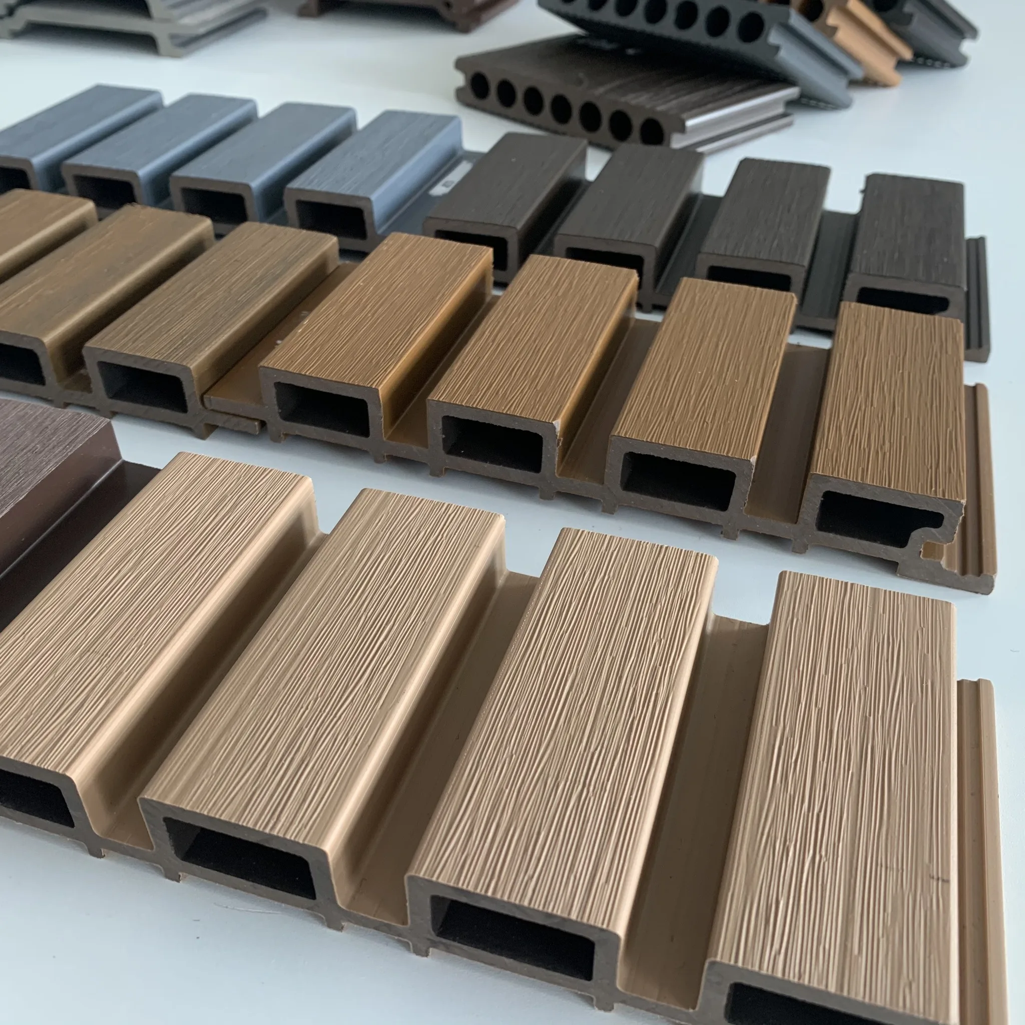 3m 4m 5m wholesale price wpc exterior wall cladding waterproof 25mm wpc wall panel outdoor