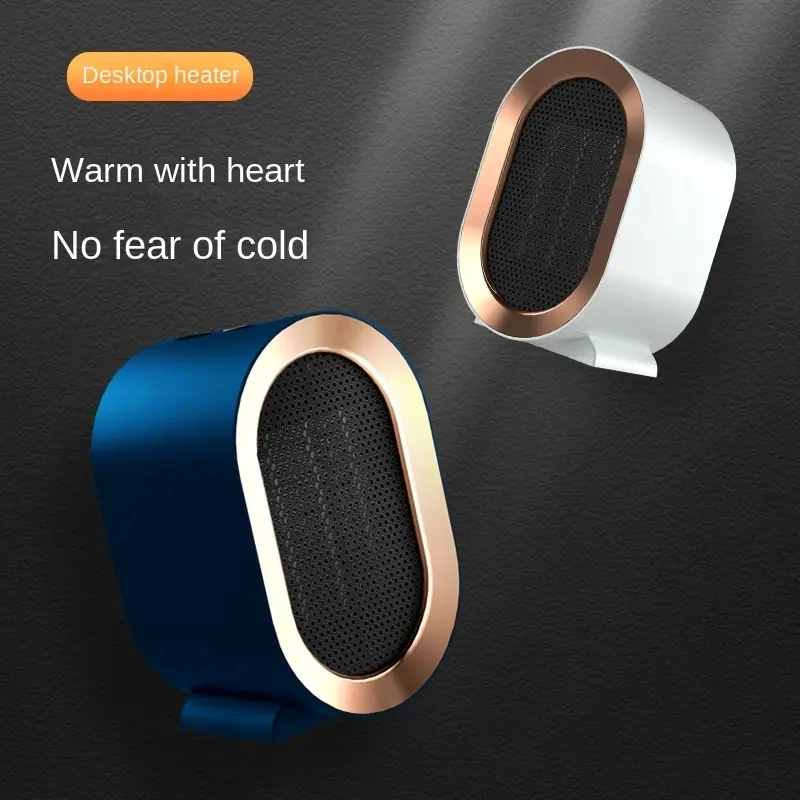 Portable mini PTC Ceramic camping space winter fan warm air blower electric heater for Home room desktop