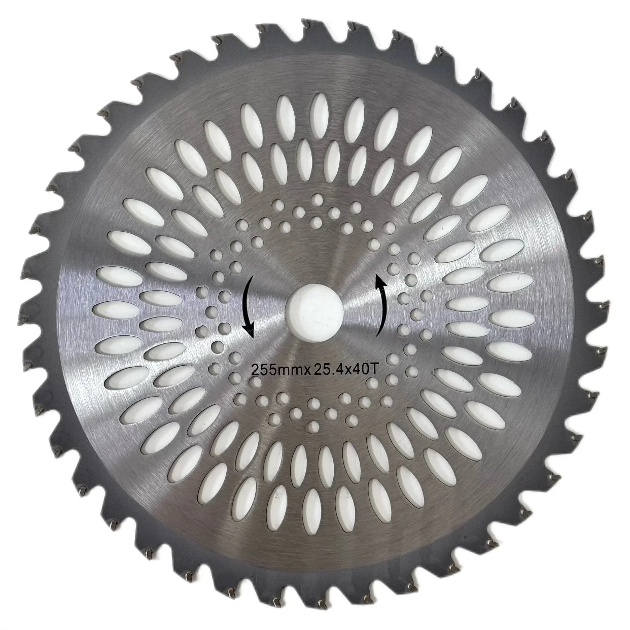 Hot Sell 40 Teeth 255 mm Alloy Saw Brush Cutter Saw Blade Mower Spare Parts