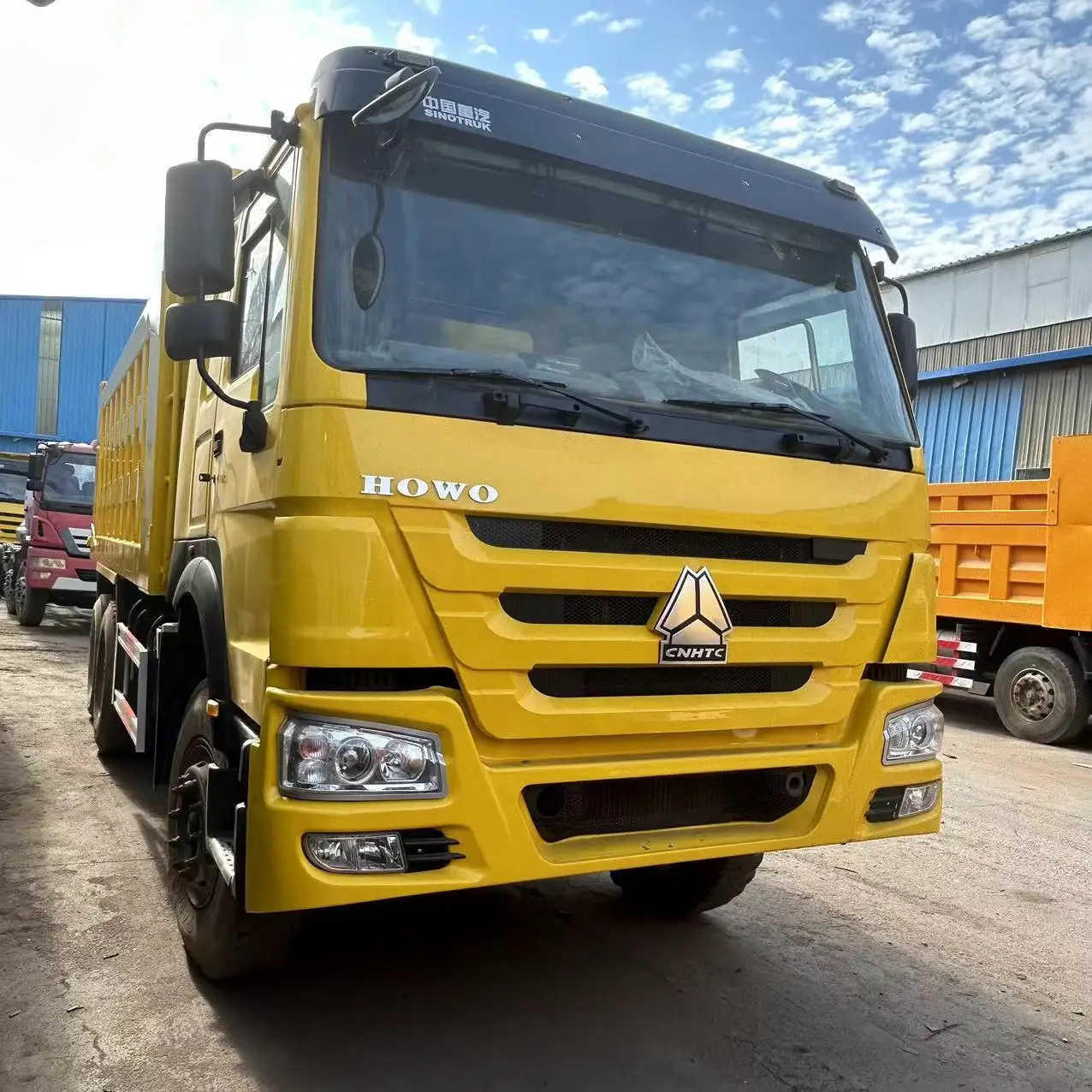 China Howo 2021 used dump truck 10 wheeler 6*4 tipper trucks for sale