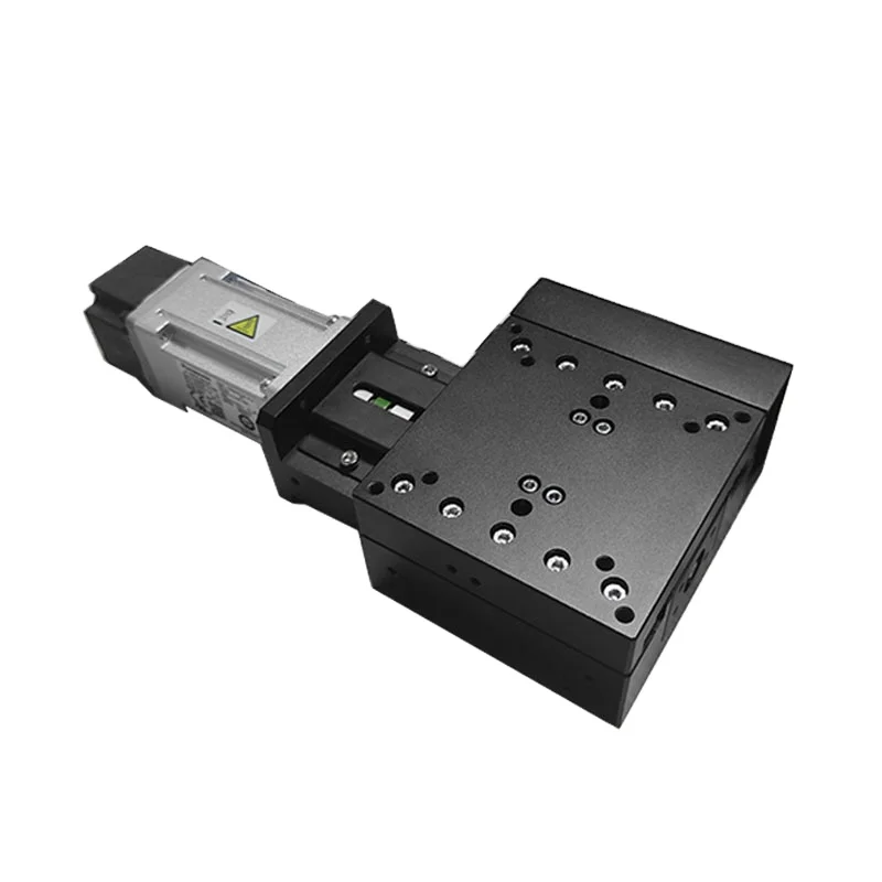 C&K 60*60 mm X Axis Motorized Linear Stage Slider With Crossed-Roller Guide For Other Optical Instruments Motorized Tables