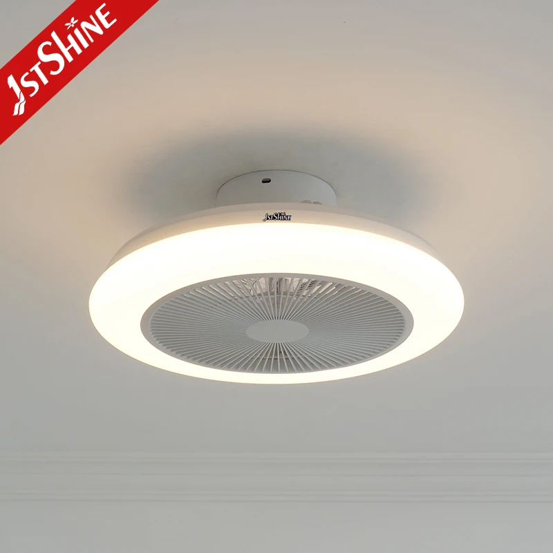 1stshine LED ceiling fan 20 inches RGB Multi-colored light DC motor ceiling fan with remote