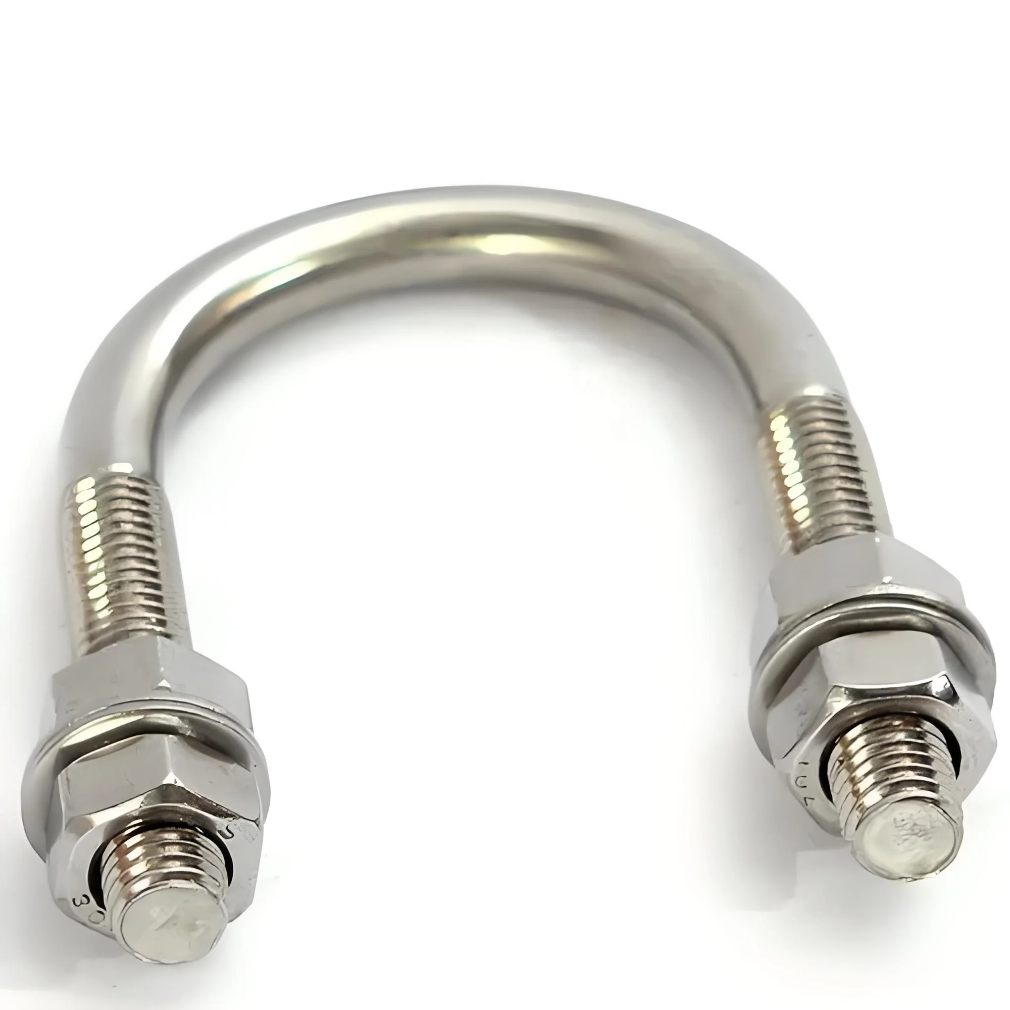 All Sizes of Stainless Steel U-Bolts Component Service Hex Bolts with Standard Thread Tammy Manufactured by Service Providers