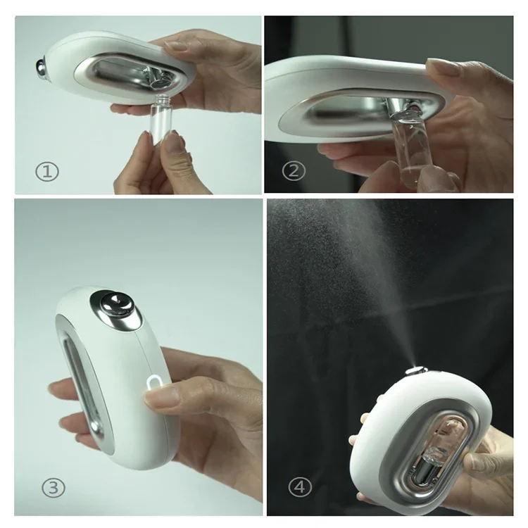 Summer products 2024 hydrogen mist sprayer facial streamer nano mist sprayer for make up hydrating