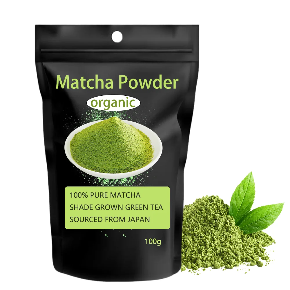 Private Label 100% Natural Pure Organic Matcha Powder Green Tea Ceremonial Matcha Powder