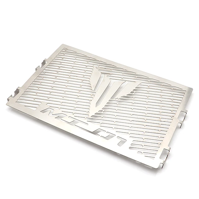 Высококачественная Черная хромированная крышка радиатора из нержавеющей стали MT07 FZ07 Современная