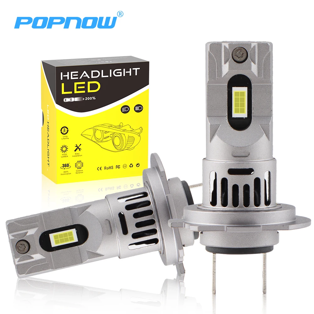 Auto Lighting System Car Light Bulb Plug And Play H7 Mini Led Headlight Bulbs H7 Led