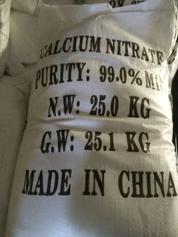 
98% Calcium Nitrate crystal , tetrahydrate, fertilizer, CaO 23.4 , N 10.7,Ca(NO3)2.4H2O,CAS13477-34-4 