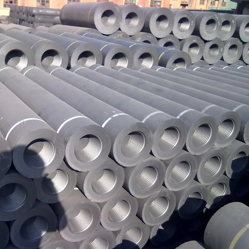 Best price Manufacturer HP 450 for arc furnace graphite electrode for Electric Steel Melting Furnaces With Nipples 3/4 TPI
