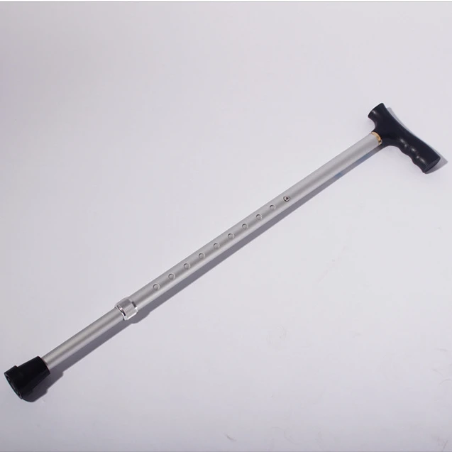 Elderly folding non-slip walking stick aluminum alloy mountaineering and camping single stick
