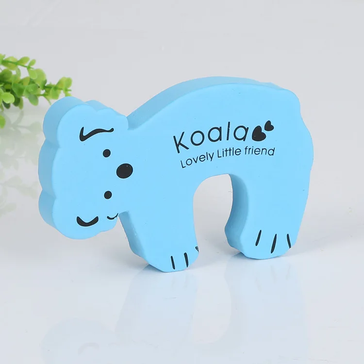 Animal Pattern EVA Kids Finger Protector Child Protection Anti-pinch Hand Door Plug Blocking Door Stopper for Baby