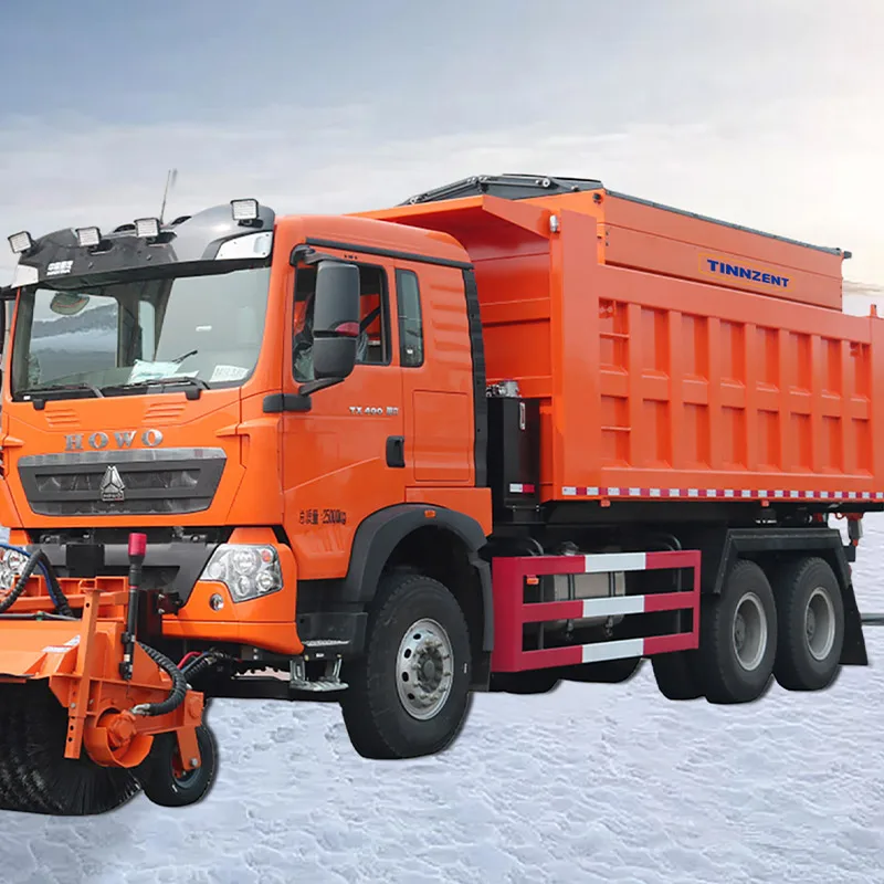 Hot Sale 5250 Sinotruk Snow Plow Salt Spreader Snow Removal Truck