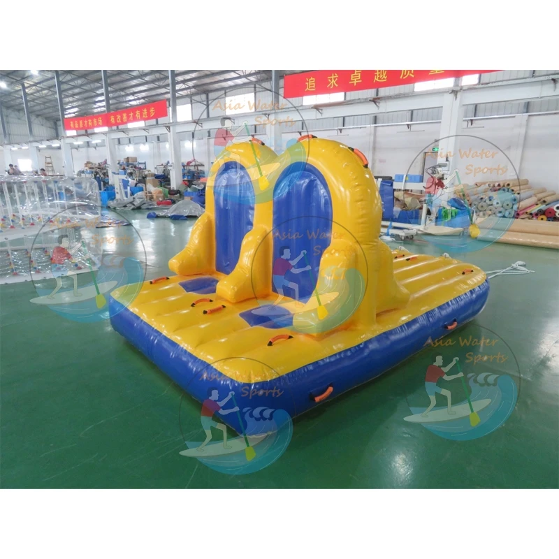 Водный спорт, буксируемый для лодки, буксируемая трубка для 4 водителей, буксируемая трубка для лодки