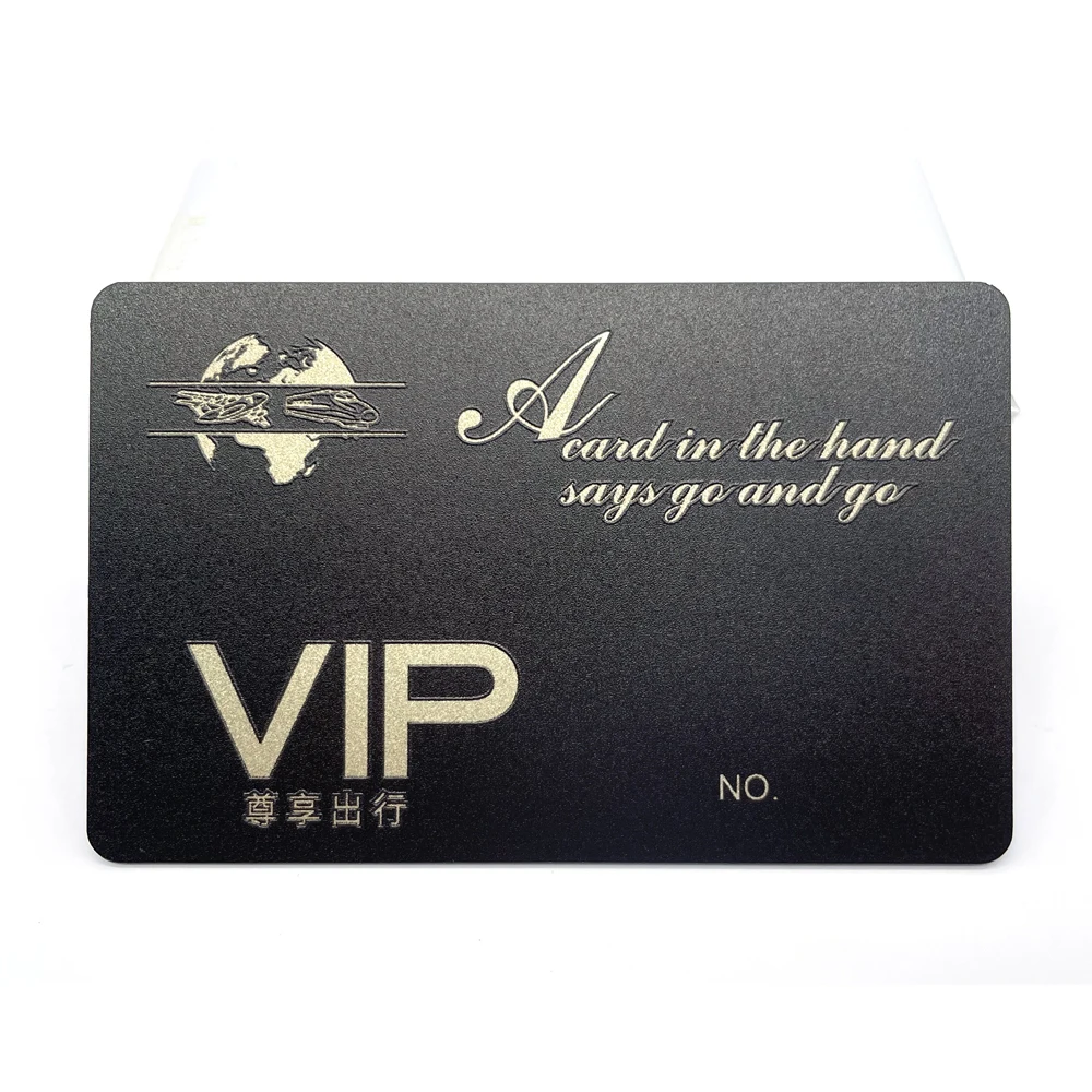 Low Cost Customized Plastic Business Card Printing Exclusive Membership PVC Gift Card