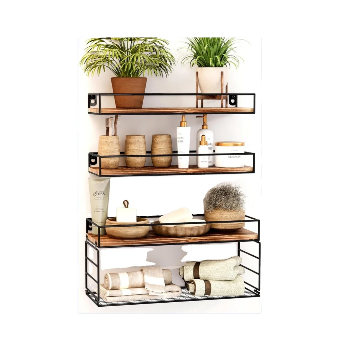 white floating hanging square shelves wall mounted office nursery floating shelves for wall custom acrylic wall shelf floating