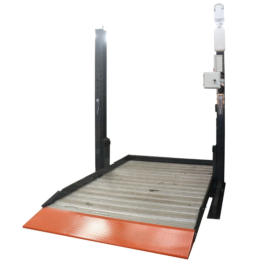 vehicle storage 2 Post Hydraulic Mechanical parking system vertical car Stackers Parking Lift