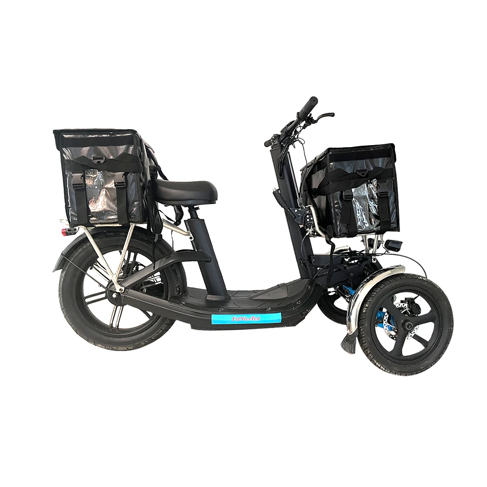 New powerful 1000w delivery bike mobility off road pedal tricycle trailer three wheel youth china 3 wheel electric cargo scooter