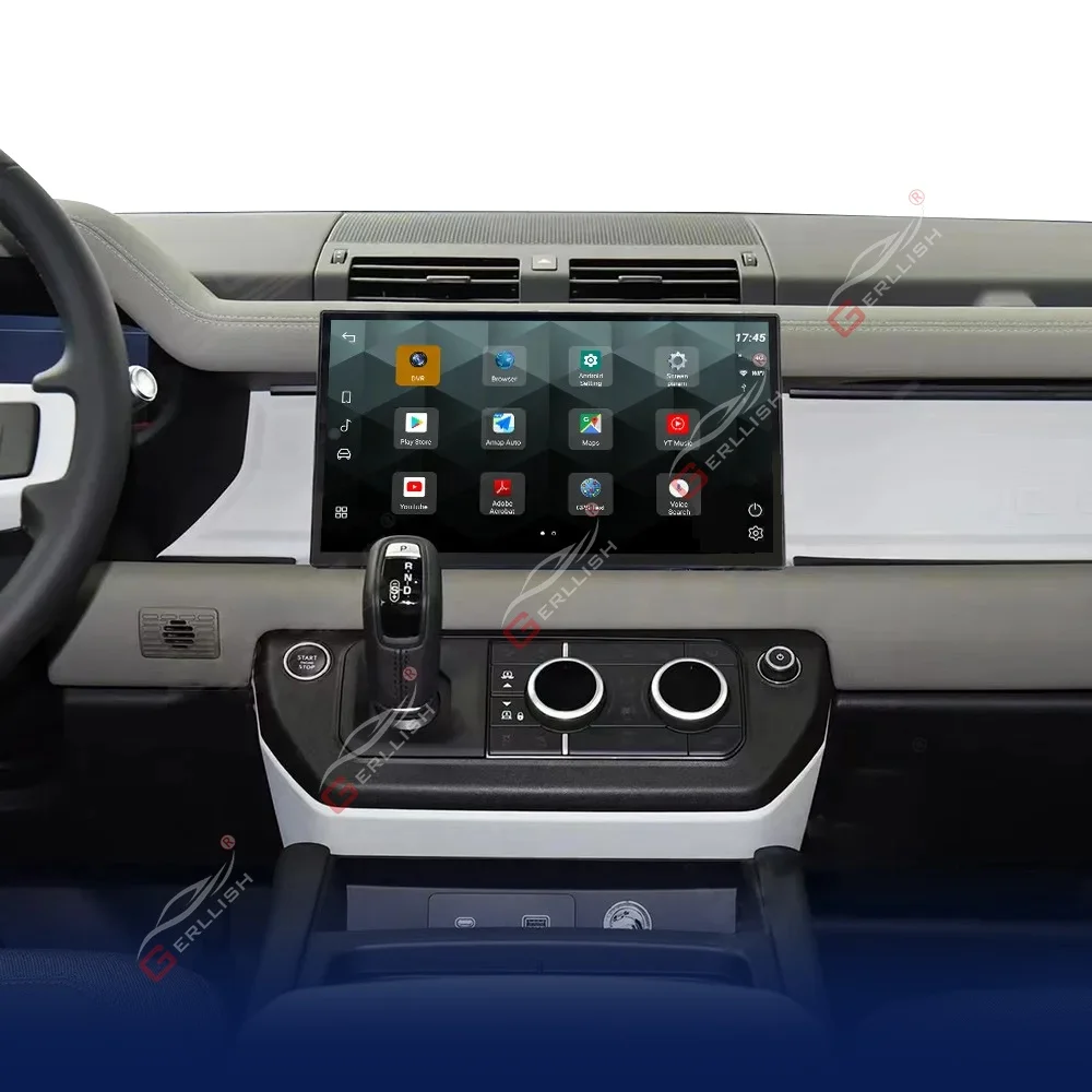 13.3 Inch Touch Screen Android Car Radio For Land Rover Defender 2018 2024 Auto Head Unit Monitor GPS Navigation New Arrival