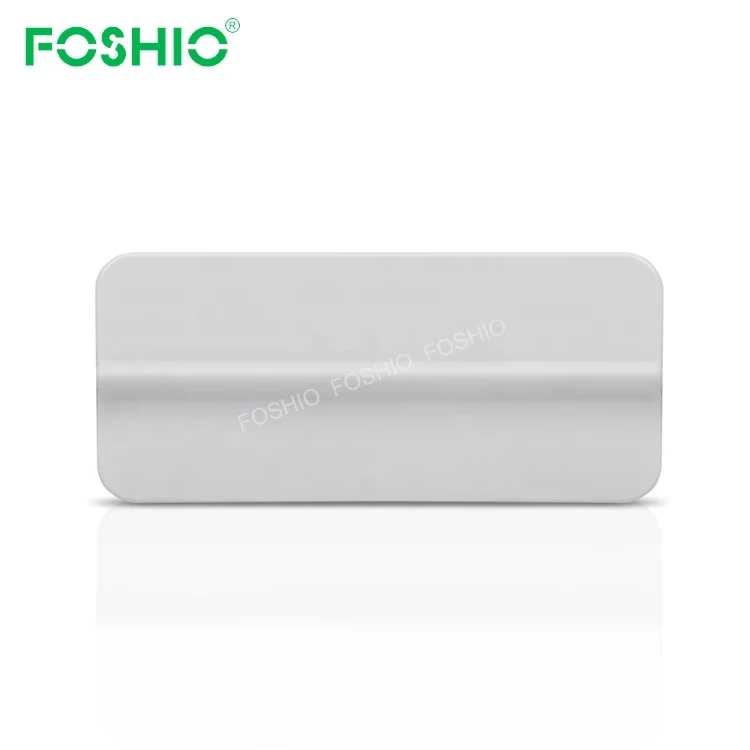 White Soft Card Squeegee Car Sticker Install Tool Mini Squeegee for Wrapping Film