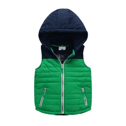 OEM Изготовление на заказ, Детский жилет с подкладкой для мальчиков и девочек, ветрозащитная Детская куртка без рукавов, детская одежда