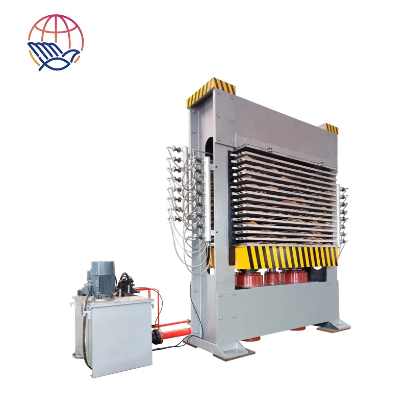 15 layers 500T hydraulic hot press machine full plywood production Line