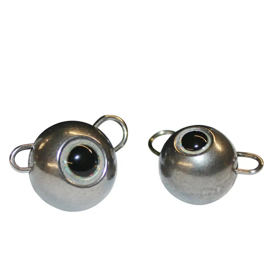NEW Fishing tackle tungsten weight Tungsten cheburashka sinker Pure Tungsten eyed bottom sinker B10