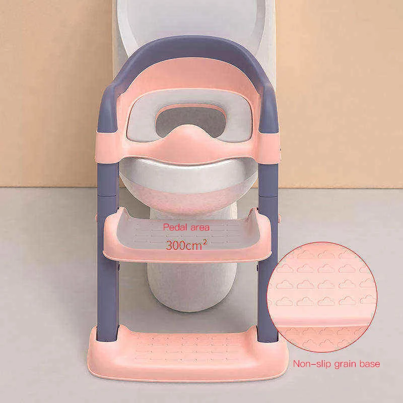 Portable Baby Toilet Seat Cover Children Potty Urinal Adjustable Step Stool Ladder Wholesale Baby Potty Training