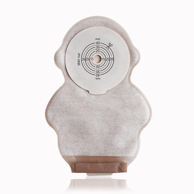 Wholesale One Piece Ostomy Bag For Kids Newborn Infants Child Pediatric Colostomy Bag Neonate