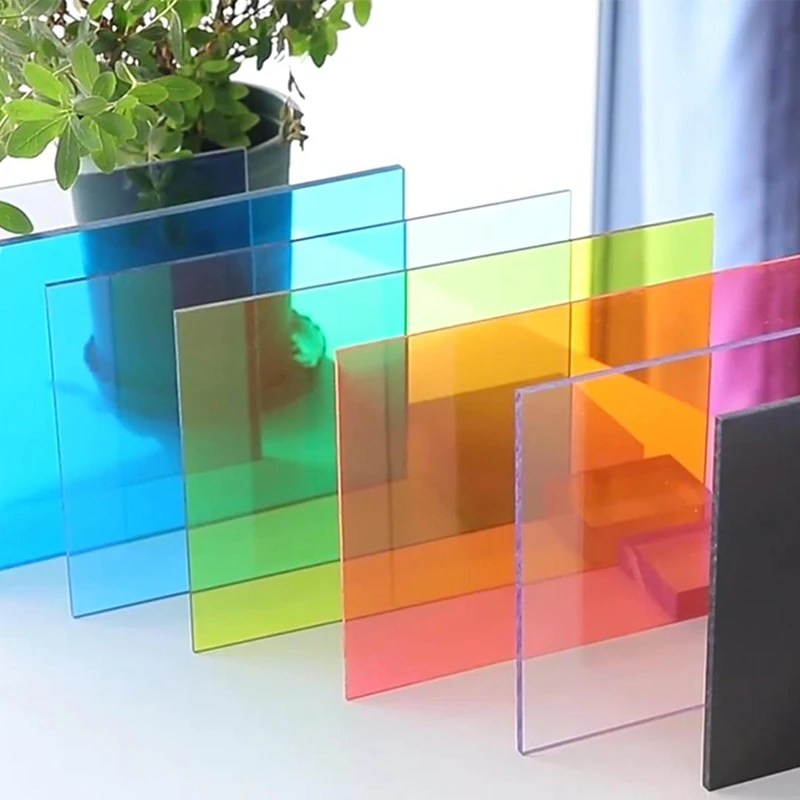 Custom plastic sheet polycarbonate building materials for solid polycarbonate roofing sheets