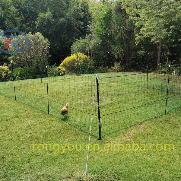 Non-Electric Poultry Fence 1.25m Tall 21m Long Chicken netting