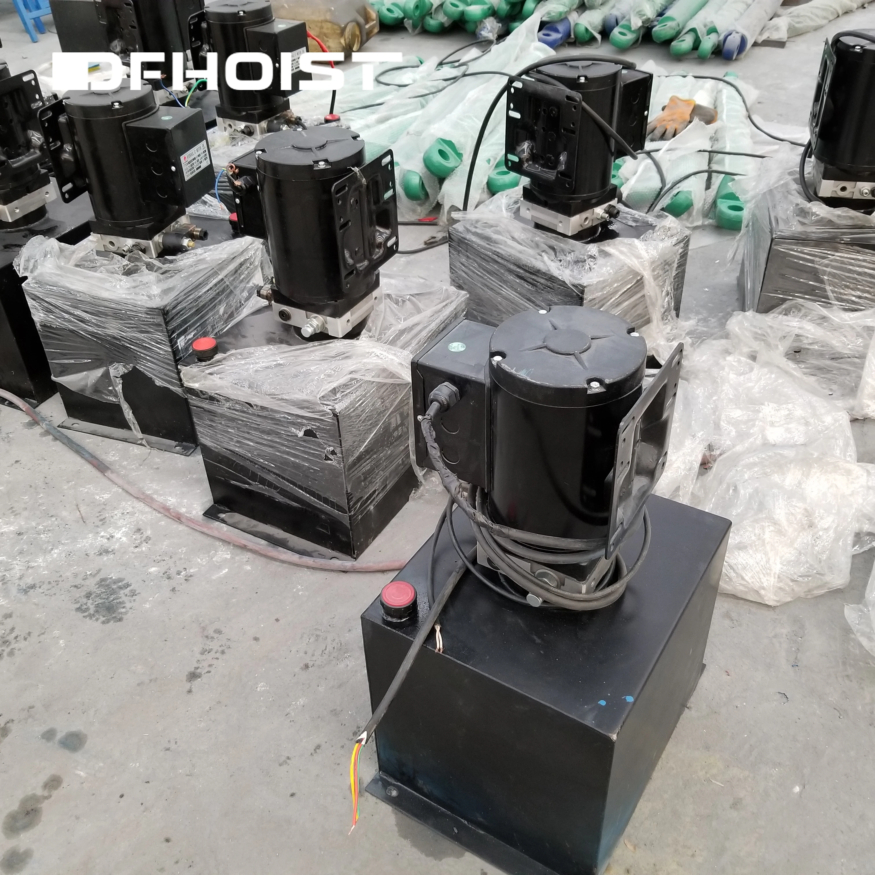 DFHOIST Electric 5 ton 10 ton stationary scissor lift stage platform for sale