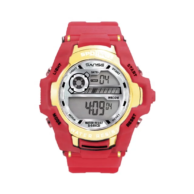 SANSE S-647CD  most popular factory best selling digital sports relojes  deportivos  watch for women