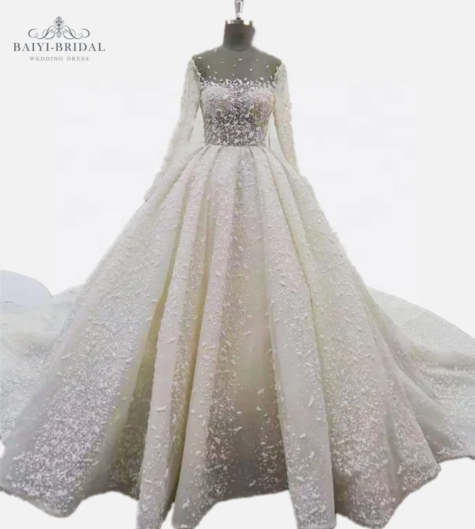 Long Sleeve Wedding Dresses 2021 Designs Bridal Luxury Product