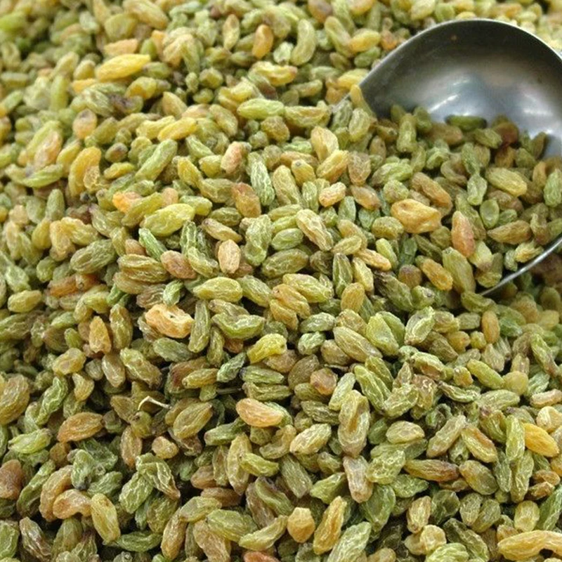 Китай Синьцзян натуральные Смешанные закуски с изюмом зеленые большие без семян сушеные фрукты