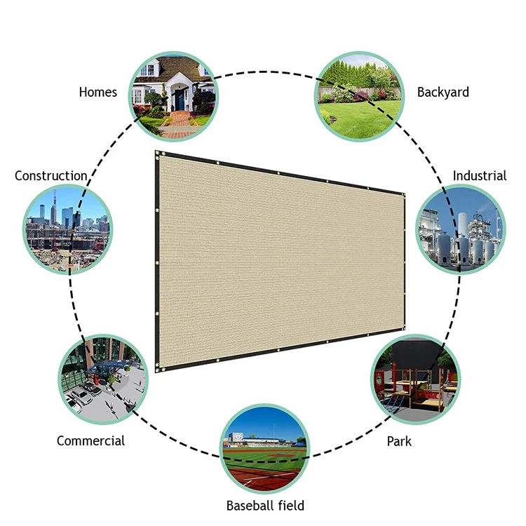 Private Fence /shade Sail Outdoor Heavy Duty/woven Net
