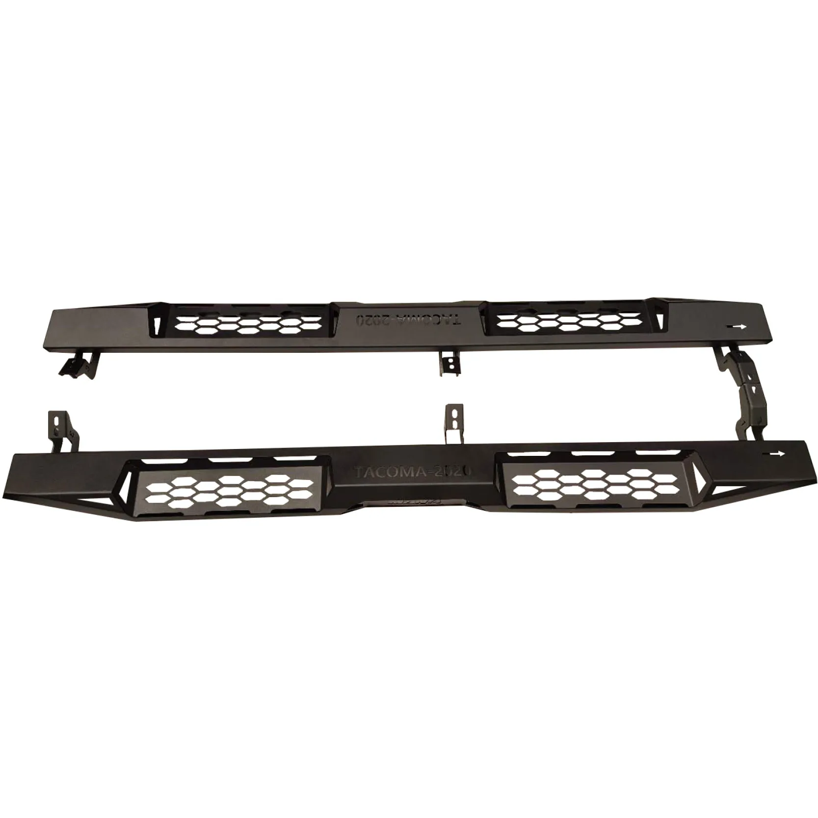 4x4 off road pickup BULL BAR with winch moun front  steel  bumper rear bumper for Toyota Tacoma 2015-2020