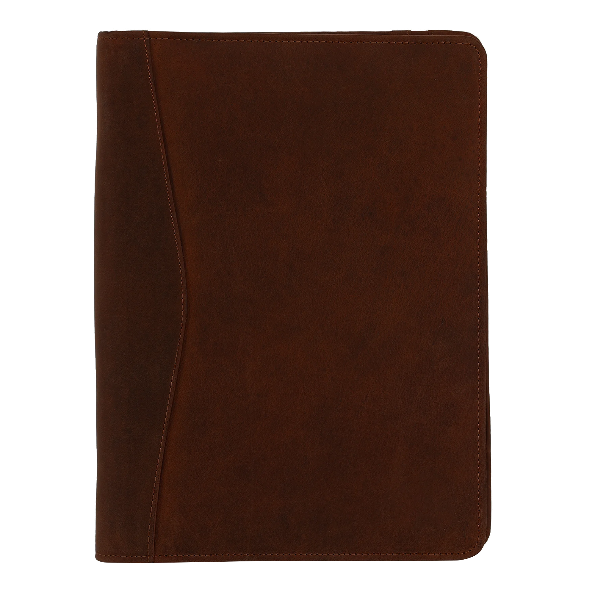 Business Portfolio Professional Organizer Gift for Men & Women Durable Leather Supreme Padfolio Zippered Closure