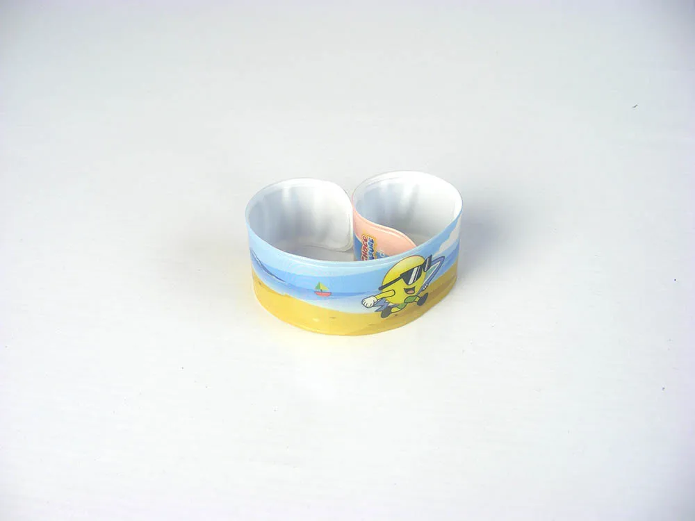 Похлопывающая лента, детская игрушка «сделай сам», прямая Линейка, похлопывающая круглая, рекламная, изготовленная на заказ пластиковая