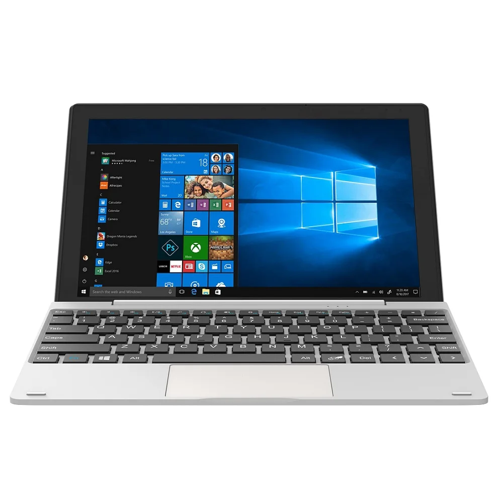 10.1 Inch polegada windows 10 business 4g 64g touch screen rugged tablet pc leve tablet & computador 2 em 1 mini laptop