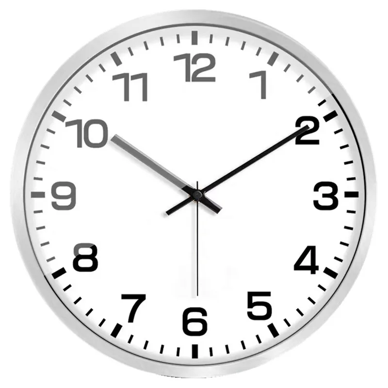 Promotional gift wall clock high quality 12 inch wall clock